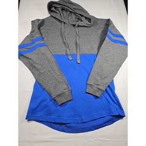 Boxercraft Kansas KU Jayhawks Long Sleeve Hooded Shirt XS NCAA  Basketball